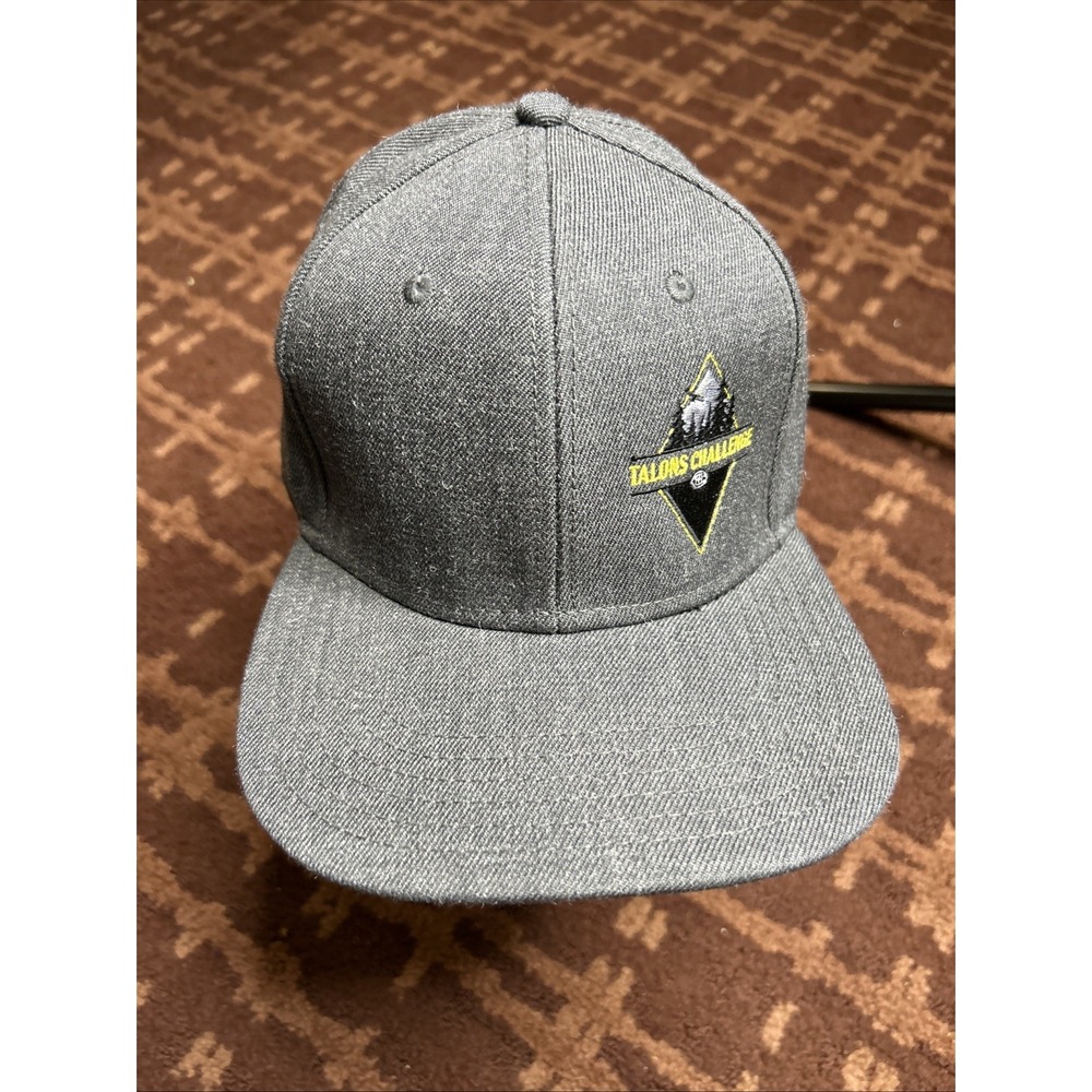 Talons Challenge Gray Fahrenheit Acrylic/wool Adjustable Cap‎